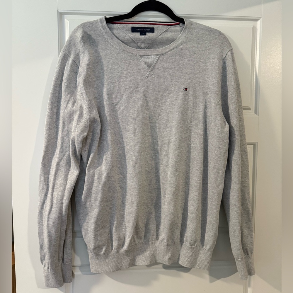 Tommy Hilfiger Crewneck Men’s Sweater Grey